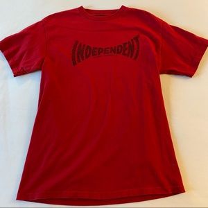 classic “independent” tee / size medium